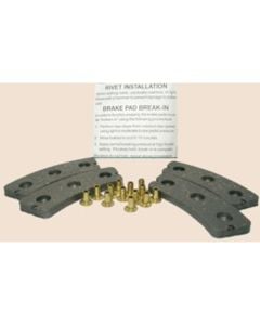 Matco Brake Reline Kit 6:00x6 Pads for RV-10 Cleveland