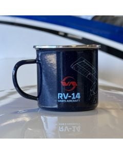 Van's RV-14 Blueprint Coffee Mug