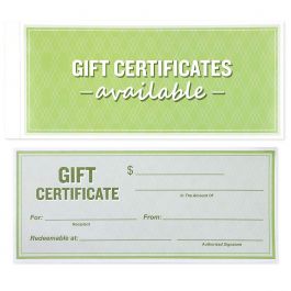 Gift Certificate