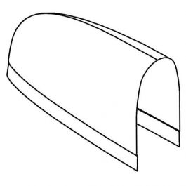 Fiberglass Tip, Horizontal Stabilizer