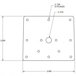 Rudder Reinforcement Plate