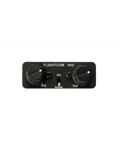 Flightcom 403 with Jacks Intercom 6 Place Stereo