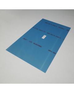 .025" Alclad Vinyl Coated T3-2024 Aluminum Sheet 15.0625" x 26"