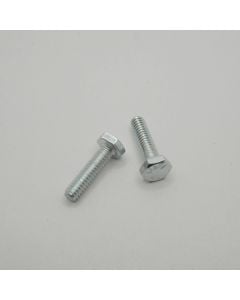 Hex Bolt, 1/4" x 20 x 1", Grade 5 Zinc Plated