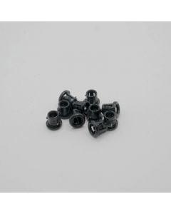 Black Snap-In Bushing .125"ID x .1875"OD