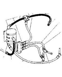 Christen Inverted Flight Oil System Deluxe Hose & Fitting