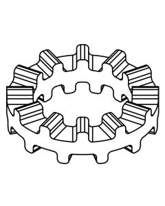 WR4-140 Isolator, Ring 1.9"OD