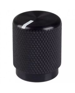 Black Knob, .50" OD, .125" Shaft
