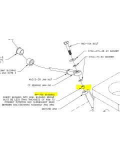 Mixture Arm Bushing