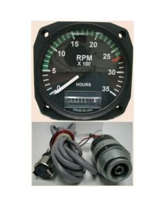 3 1/8" Tachometer W/Sender