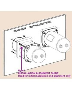 Instrument Mount Nut Ring, 3.125" STD