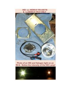 Landing Light, Round HID-DW50, RV-9/9A Only