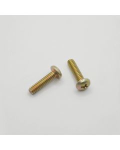 Pan Head Screw, Course Thread, 10-24 x 3/4"