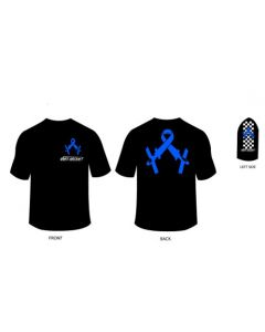 Cancer Awareness Blue Ribbon Large