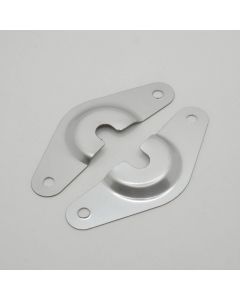 Firewall Passthrough Shield, Stainless 1", 1/4"Hole