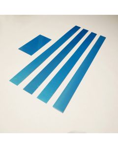 Assorted Small Aluminum Sheets, Fuse