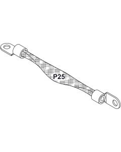2 AWG Ground Strap 7.25"